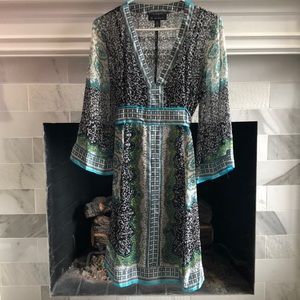 I.N.C. silk scarf dress